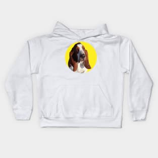 Basset Hound Kids Hoodie